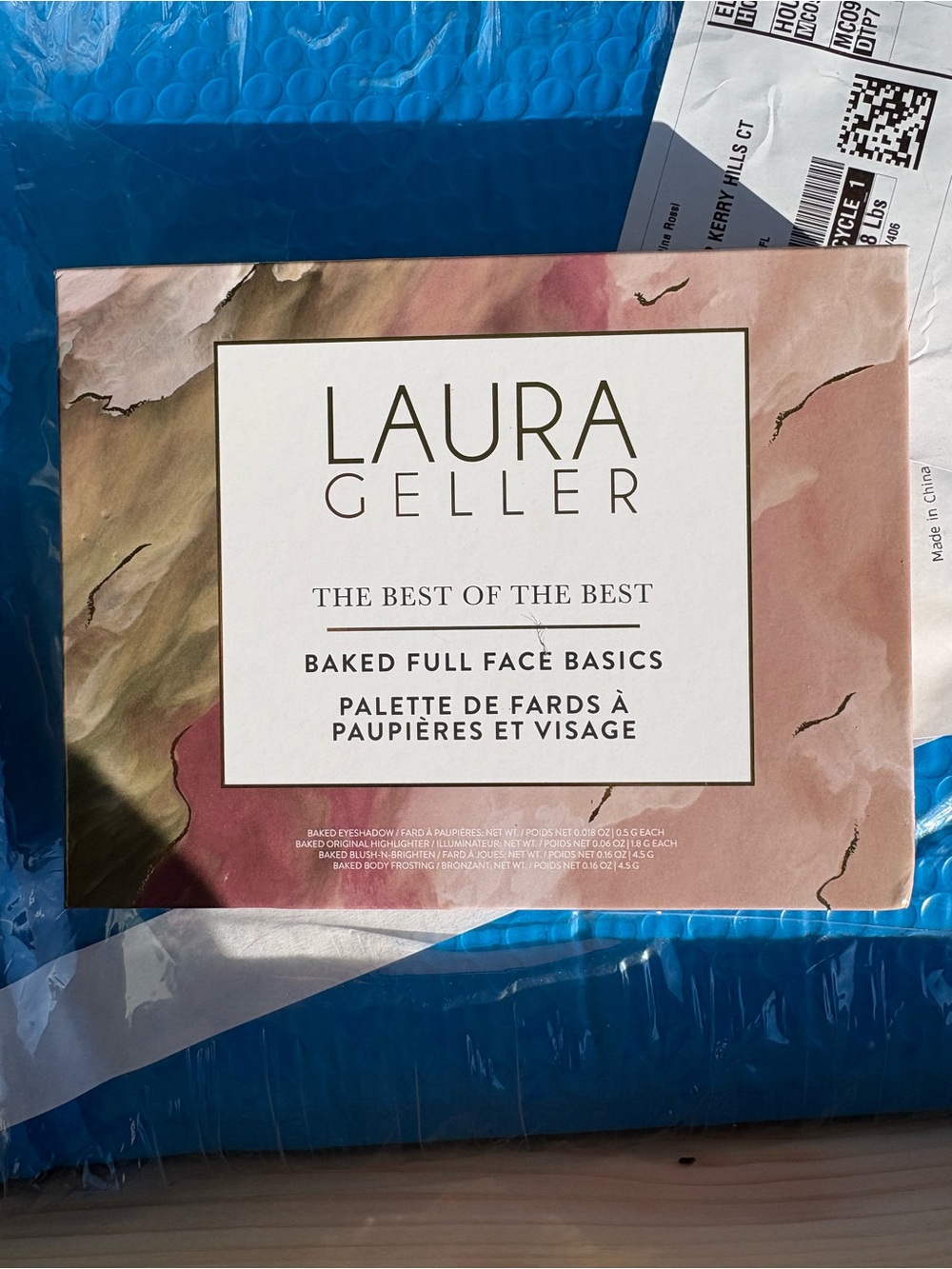 Laura Geller Baked Full Face Basics Palette - Pink and Gold Tones